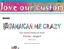 Tablet Screenshot of jamaicanmecrazy.com